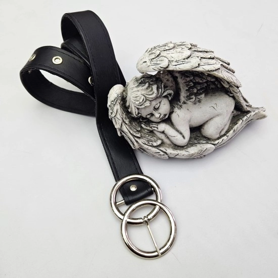 Çift Halka Tokalı Hafif Hesaplı Kadın Pantolon Kemeri, Ceket Kemeri, Elbise Kemeri, Gömlek Kemeri