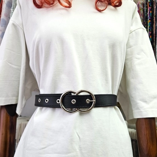 Çift Halka Tokalı Hafif Hesaplı Kadın Pantolon Kemeri, Ceket Kemeri, Elbise Kemeri, Gömlek Kemeri