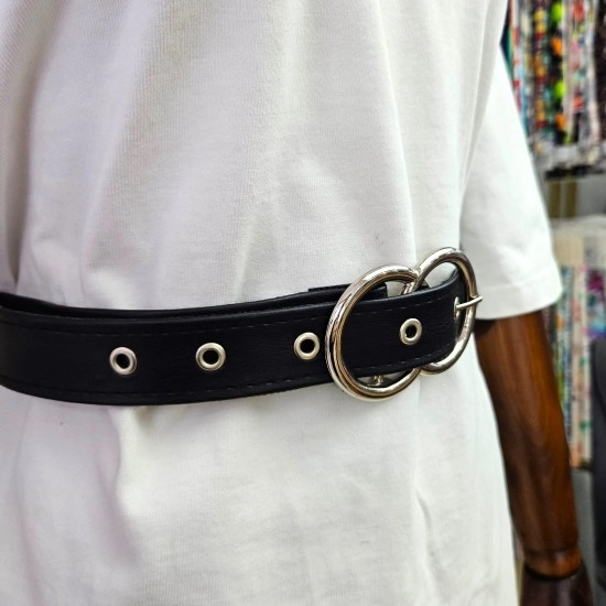 Çift Halka Tokalı Hafif Hesaplı Kadın Pantolon Kemeri, Ceket Kemeri, Elbise Kemeri, Gömlek Kemeri