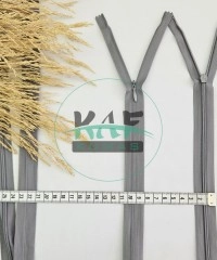 Gizli Fermuar | Uzunluk: 40 cm | Koyu Gri