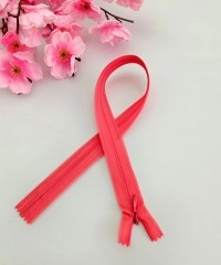 Gizli Fermuar | Uzunluk: 38 cm | Nar Çiçeği