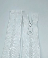 Kemik Fermuar | Çanta Fermuarı Uzunluk: 28 cm Beyaz
