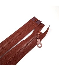 Kemik Fermuar | Mont-Çanta Fermuarı Uzunluk: 70 cm Kahverengi