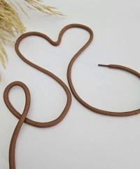 Sweatshirt İpi | Plastik Uçlu 120 cm Kordon | Karamel