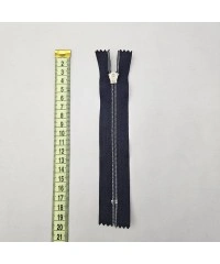 Naylon Dişli Fermuar | Çanta Fermuarı Uzunluk: 14 cm Lacivert