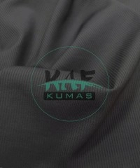 Fitilli İnterlok Kumaş | Taytlık ve Mayoluk | Antrasit 11-84