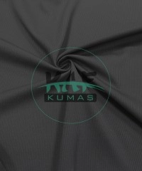 Fitilli İnterlok Kumaş | Taytlık ve Mayoluk | Antrasit 11-84