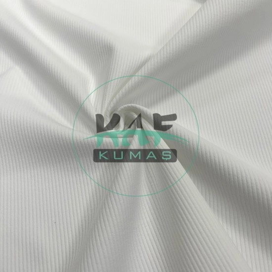 Fitilli İnterlok Kumaş | Taytlık ve Mayoluk | Ekru 11-83