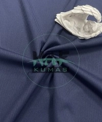 Fitilli İnterlok Kumaş | Taytlık ve Mayoluk | Lacivert 11-66