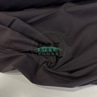 Penye %95 Pamuk %5 Elastan İki İplik Kumaş | Kahverengi 
