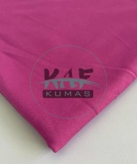 Viskon İki İplik Kumaş | Fuşya