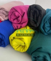 Viskon İki İplik Kumaş | Siyah