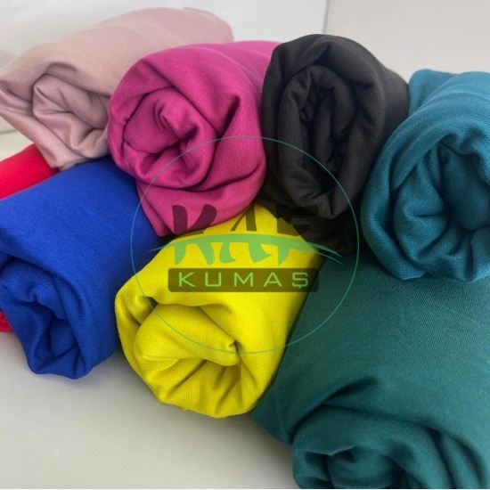 Viskon İki İplik Kumaş | Saks Mavi