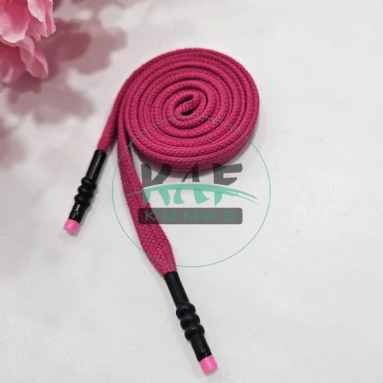 Özel Uçlamalı 134 cm Fuşya Kordon Bağcık | Sweatshirt-Eşofman İpi 1 Adet