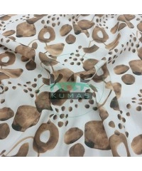 Baskılı %100 Pamuk Müslin Kumaş | Boho İzler