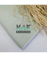 Krinkıl Müslin | 2 Katlı Bürümcük Kumaş | Açık Yeşil