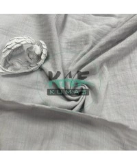  Krinkıl Müslin | 2 Katlı Bürümcük Kumaş | Gri