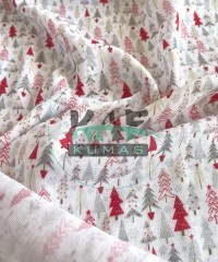 Krinkıl Müslin | 2 Katlı Bürümcük Kumaş | Yılbaşı