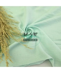 Krinkıl Müslin | 2 Katlı Bürümcük Kumaş | Su Yeşili