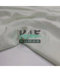 Baskılı Bambu Karışım Müslin Kumaş | Yeşil Çizgili