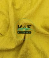 İki Katlı Gofre Müslin Kumaş | Hardal