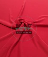 Kırmızı Maroken Kumaş Elbiselik