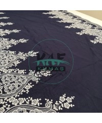 Brodeli (Nakışlı) Pamuk Vual Kumaş | Laci