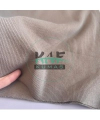 Pamuklu Ribana Kumaş | Kahverengi