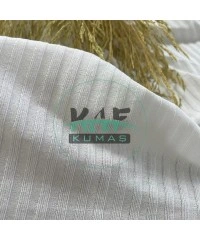 Pamuklu Kaskorse Kumaş | Beyaz