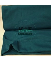 Pamuklu Ribana Kumaş | Petrol Yeşili