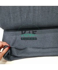 Pamuklu Ribana Kumaş | Mavi Melanj