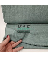 Pamuklu Ribana Kumaş | Yeşil