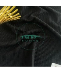 Bambulu Kaşkorse Kumaş | Siyah