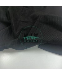 3 İplik Şardonlu Kumaş | Siyah Kombin Kaşkorse Kumaş