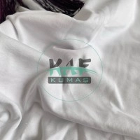 S08 | Beyaz Penye Süprem (24/1 - 160 GSM, 180 CM) Premium Tişörtlük Pamuk Kumaş