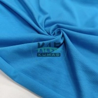 S06 | Okyanus Mavisi Penye Süprem (20/1 - 180 GSM, 180 CM) Premium Tişörtlük Pamuk Kumaş