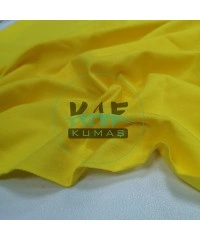 Penye Süprem Kumaş | %100 Pamuk | Sarı