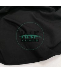 Likralı Penye Süprem Kumaş | 210 gr | Siyah