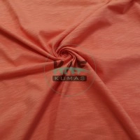 S11 | Mercan Penye Süprem (30/1 Flamlı - 150 GSM, 180 CM) Tişörtlük Pamuk Kumaş