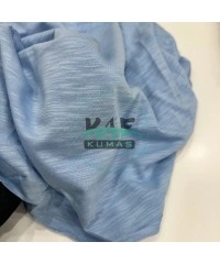 Modal Süprem Kumaş Kırçıllı (Flamlı) | %50 Pamuk %50 Modal | Mavi