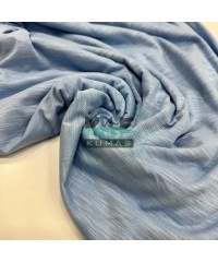 Modal Süprem Kumaş Kırçıllı (Flamlı) | %50 Pamuk %50 Modal | Mavi